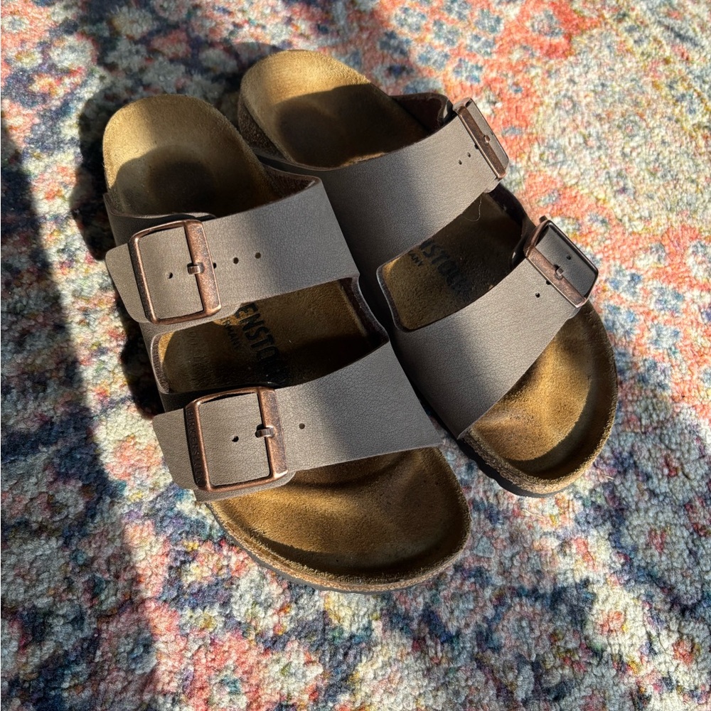 Birkenstock Tan Double Strap Sandals